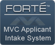 MVC Forte employment system badge and logo.